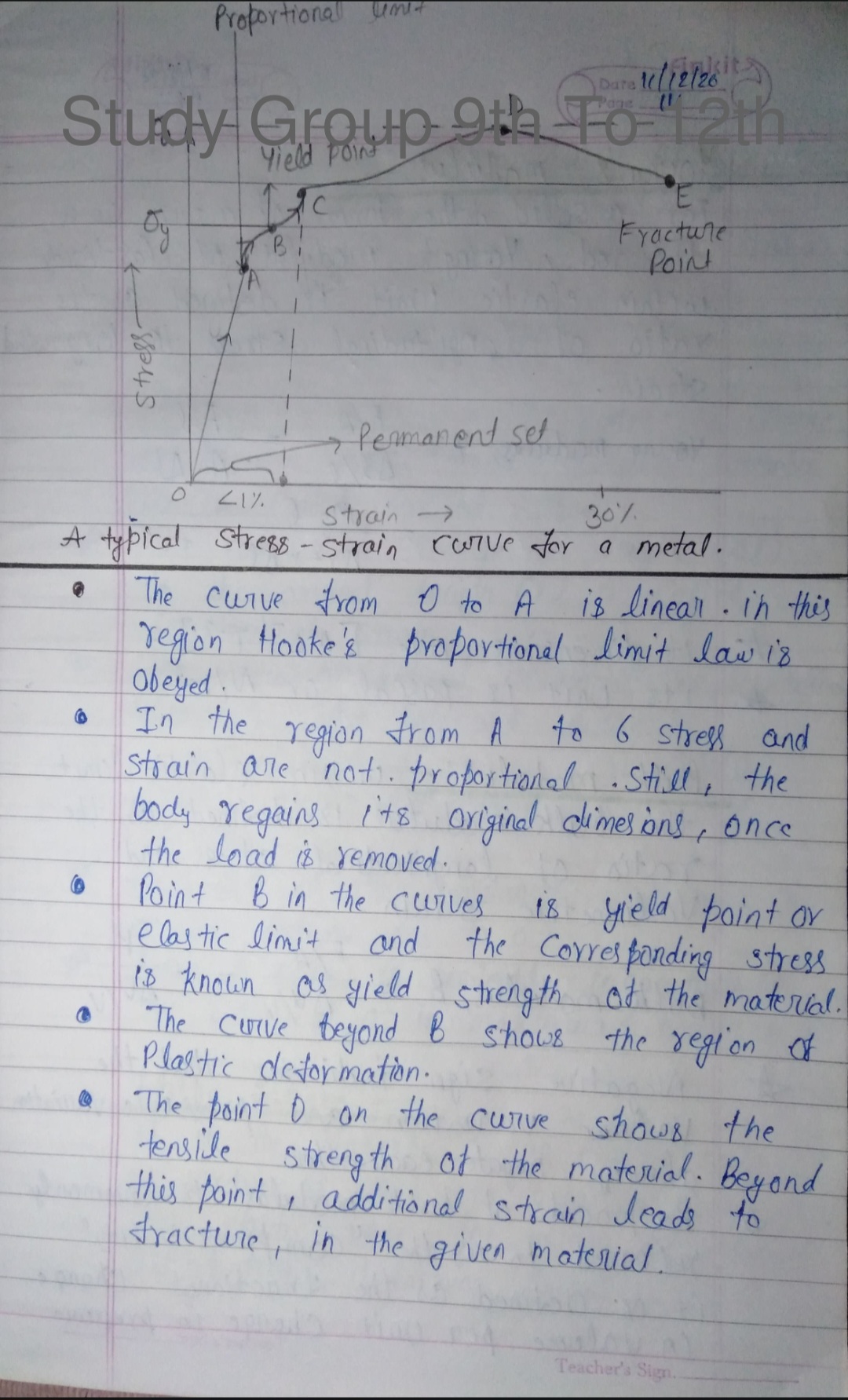 Chapter 9: Physics Class 11 Mechanical Properties of Solids PDF Notes