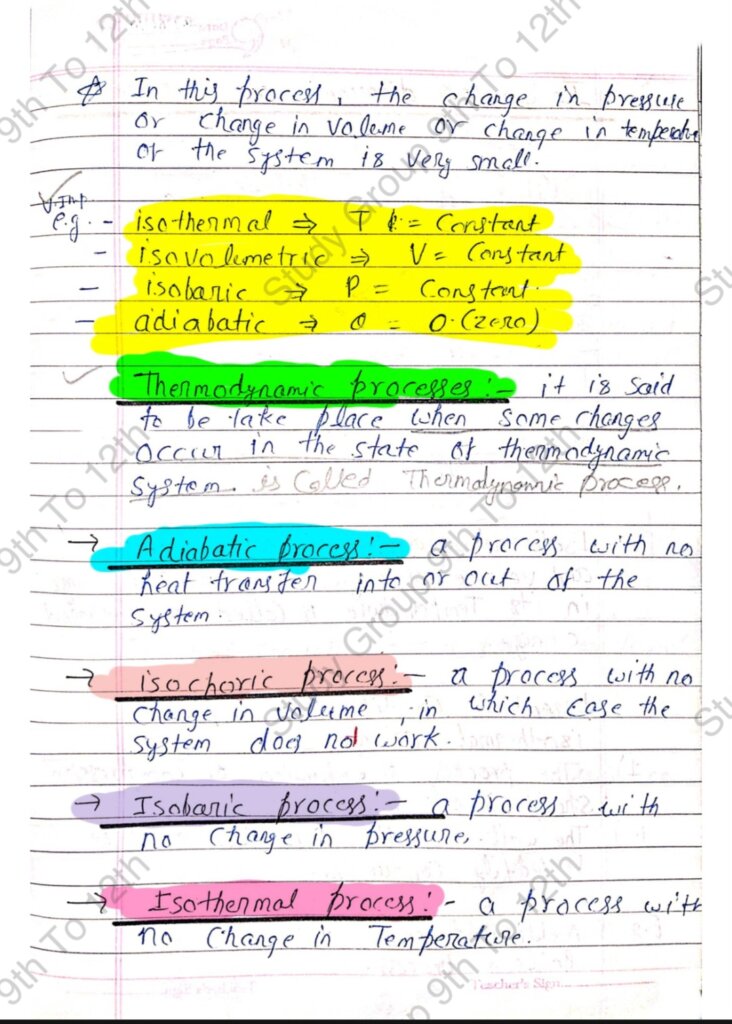 images of class 11 physics thermodynamics notes pg 3