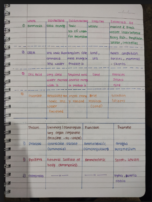 Images of Excretory Products and their Elimination Class 11 Biology Notes PDF - Page 3