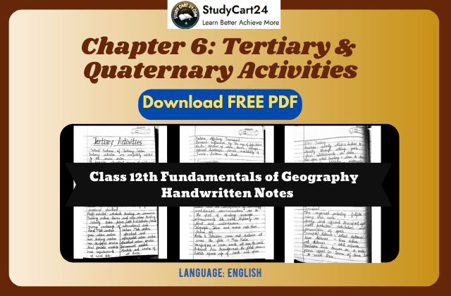 Class 12th Human Geography