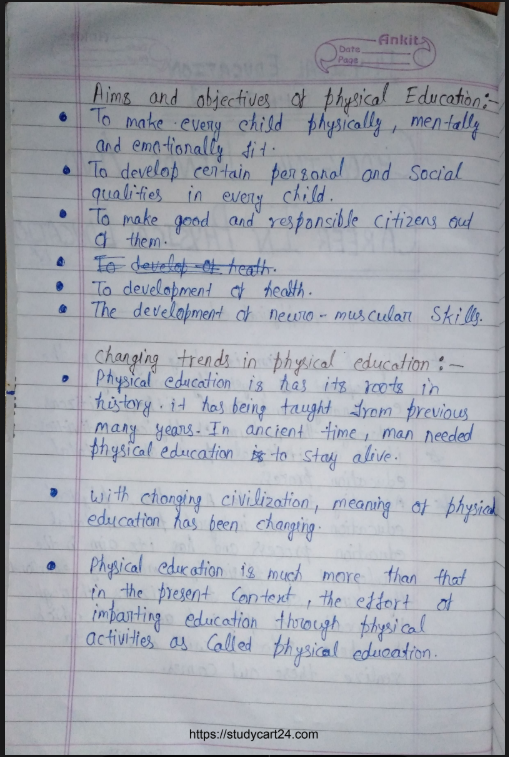 Images of Changing trends and Career in Physical Education - Physical Education Class 11 Notes PDF - Page 2