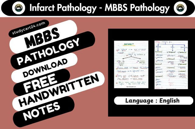 Infarct - MBBS Pathology Notes PDF Download FREE