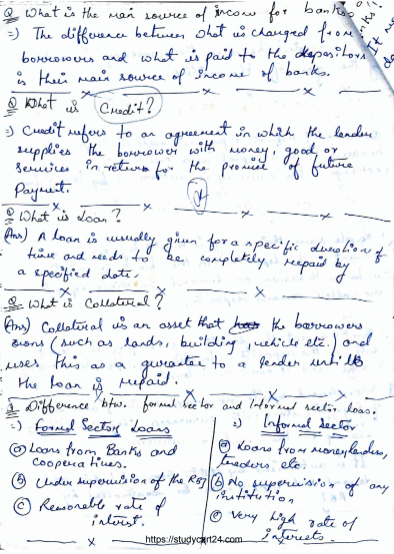 Chapter 21 money and credit notes