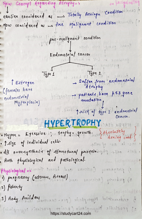 Images of Cellular Adaptation MBBS Pathology Notes PDF page 3