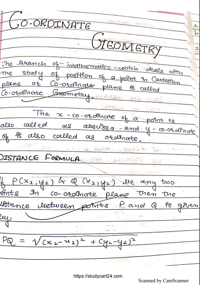 Class 7 Coordinate Geometry class 10 maths pages