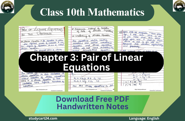 Class 10 maths notes