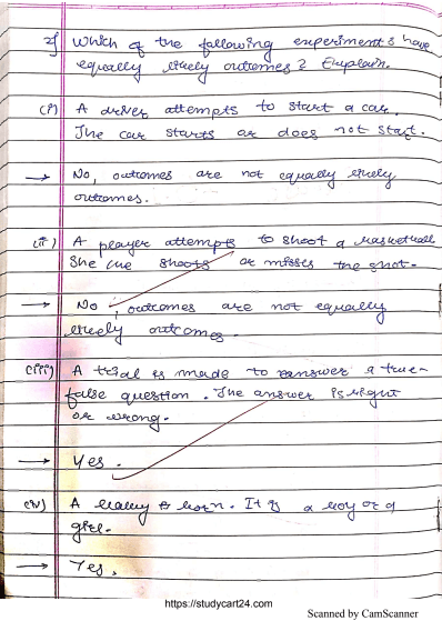  Chapter 15: Probability Class 10