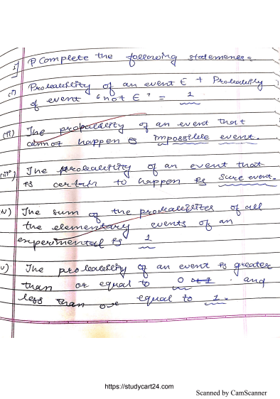  Chapter 15: Probability Class 10