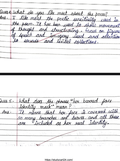 Poem 2: The Laburnum Top - Class 11 English Hornbill Question Answers &ndash; Free Handwritten PDF