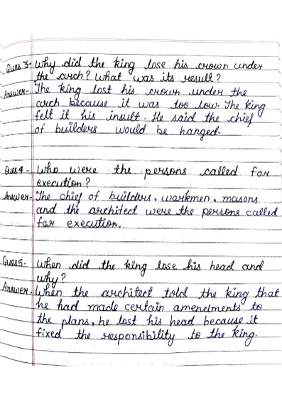 Chapter 5: The Tale of Melon City Class 11 English Hornbill Question Answers &ndash; Free Handwritten PDF